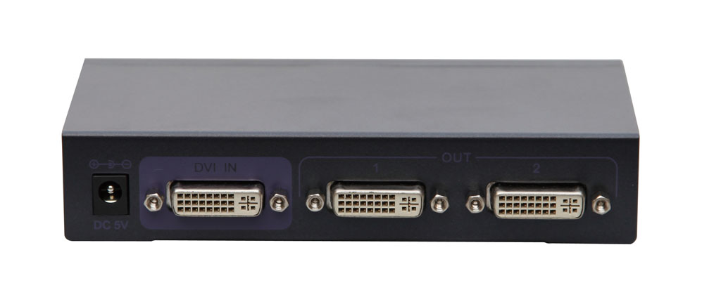 DVI分配器1分2,1进2出分配器