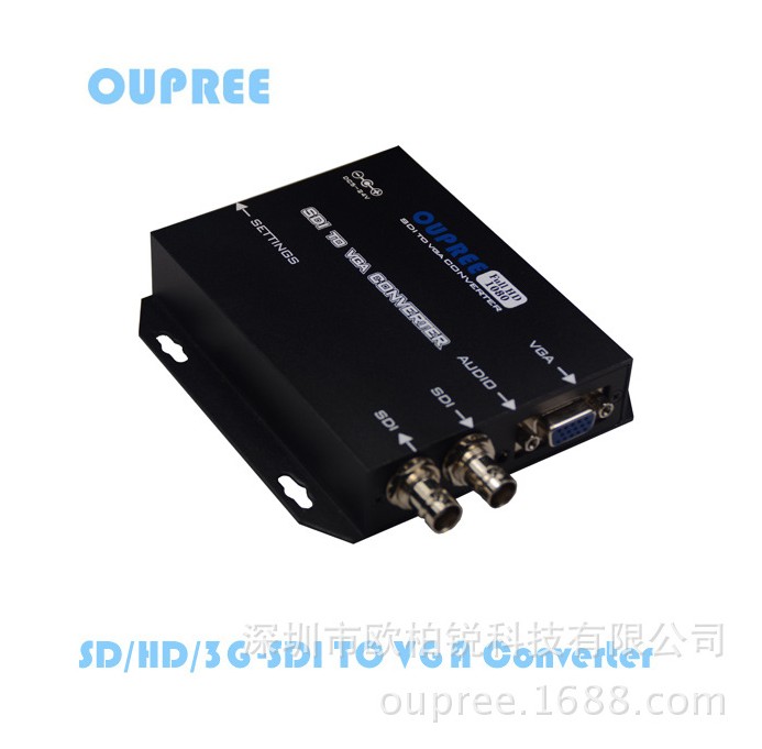 SDI转VGA/D-Sub转换器1080p 