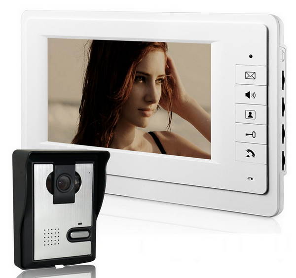 供应 可视门铃 7寸彩色可视对讲门铃 