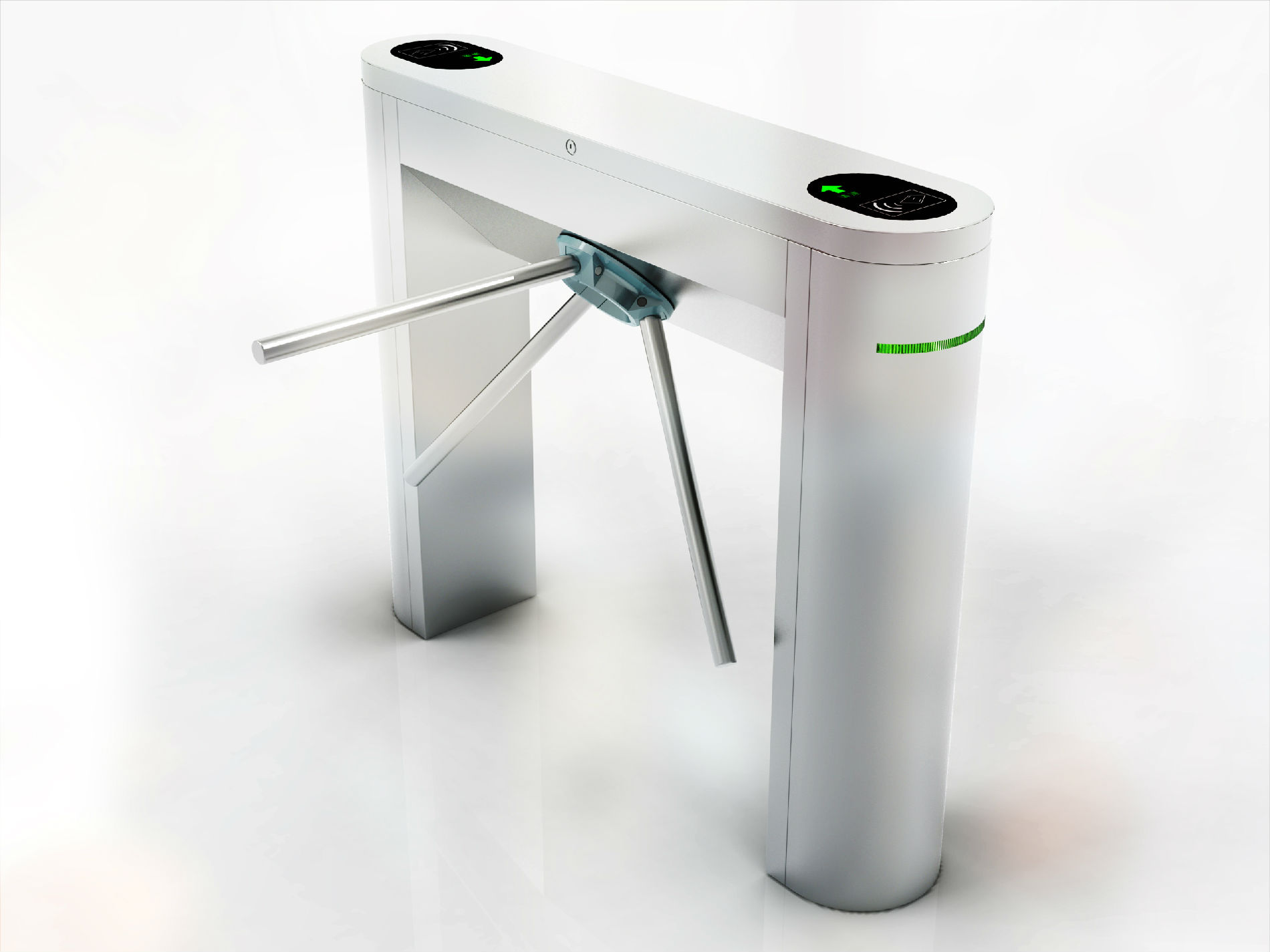 供应通道三辊闸，箱式三辊闸，浙江三辊闸，湖南三辊闸，湘潭三辊闸，湖北三辊闸，武汉三辊闸，青岛三辊闸(图)