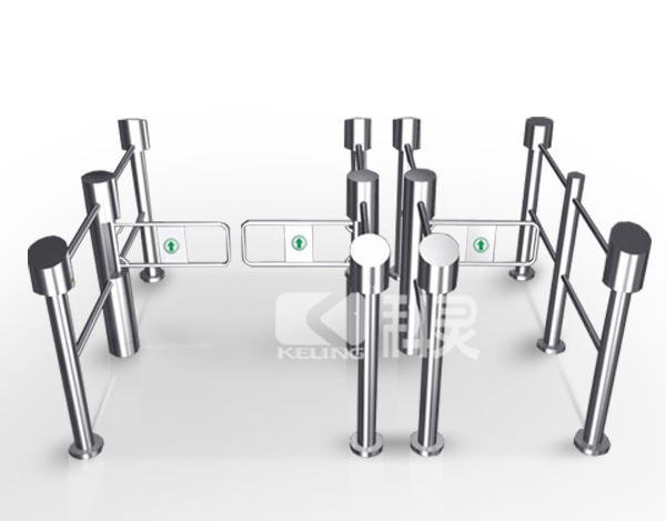 广州科灵立柱摆闸，专业人行通道闸