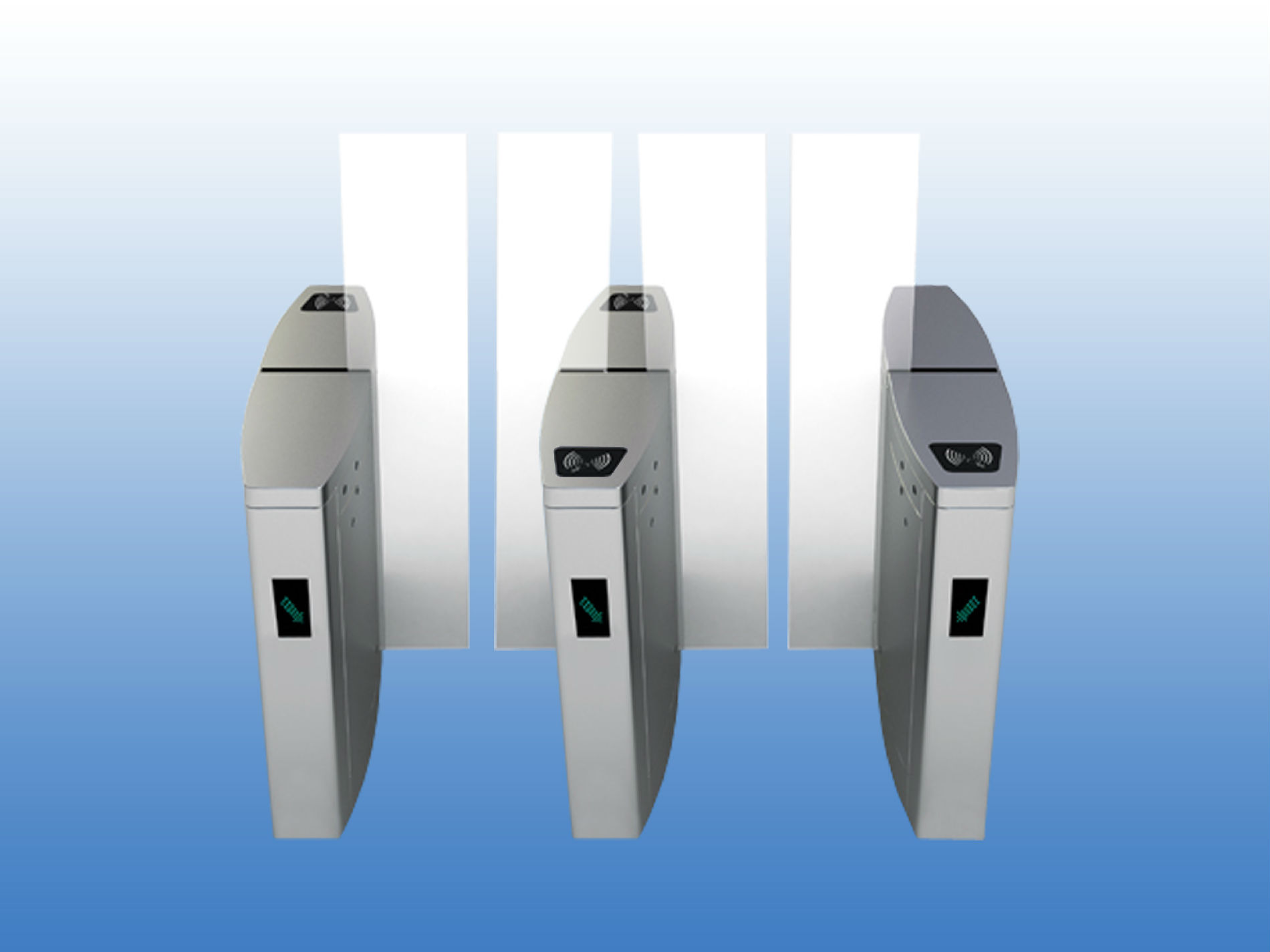 上和科技平移闸商场，写字楼。室外 防撞