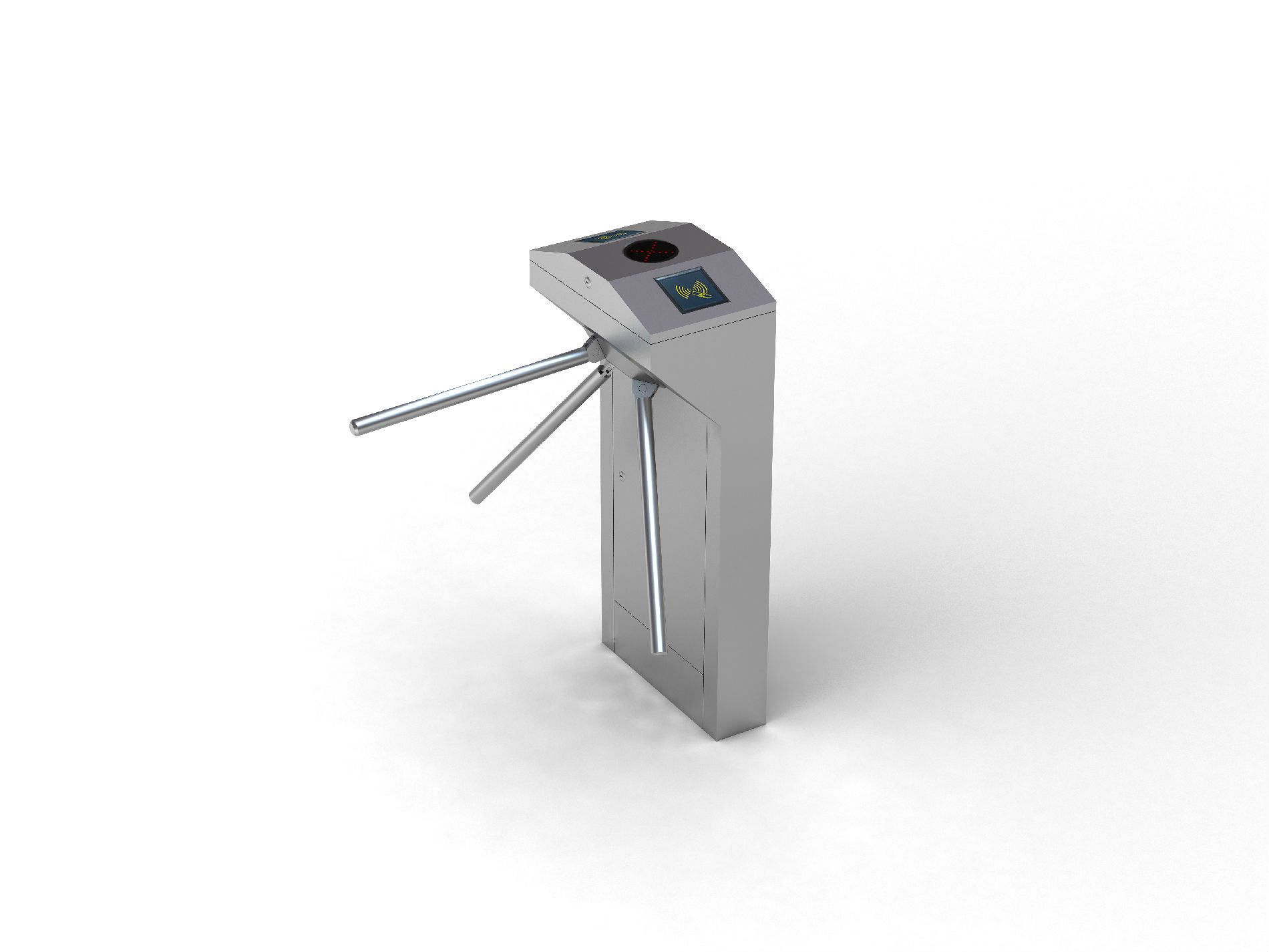 上和科技立式三辊闸商场，写字楼。室外 防撞