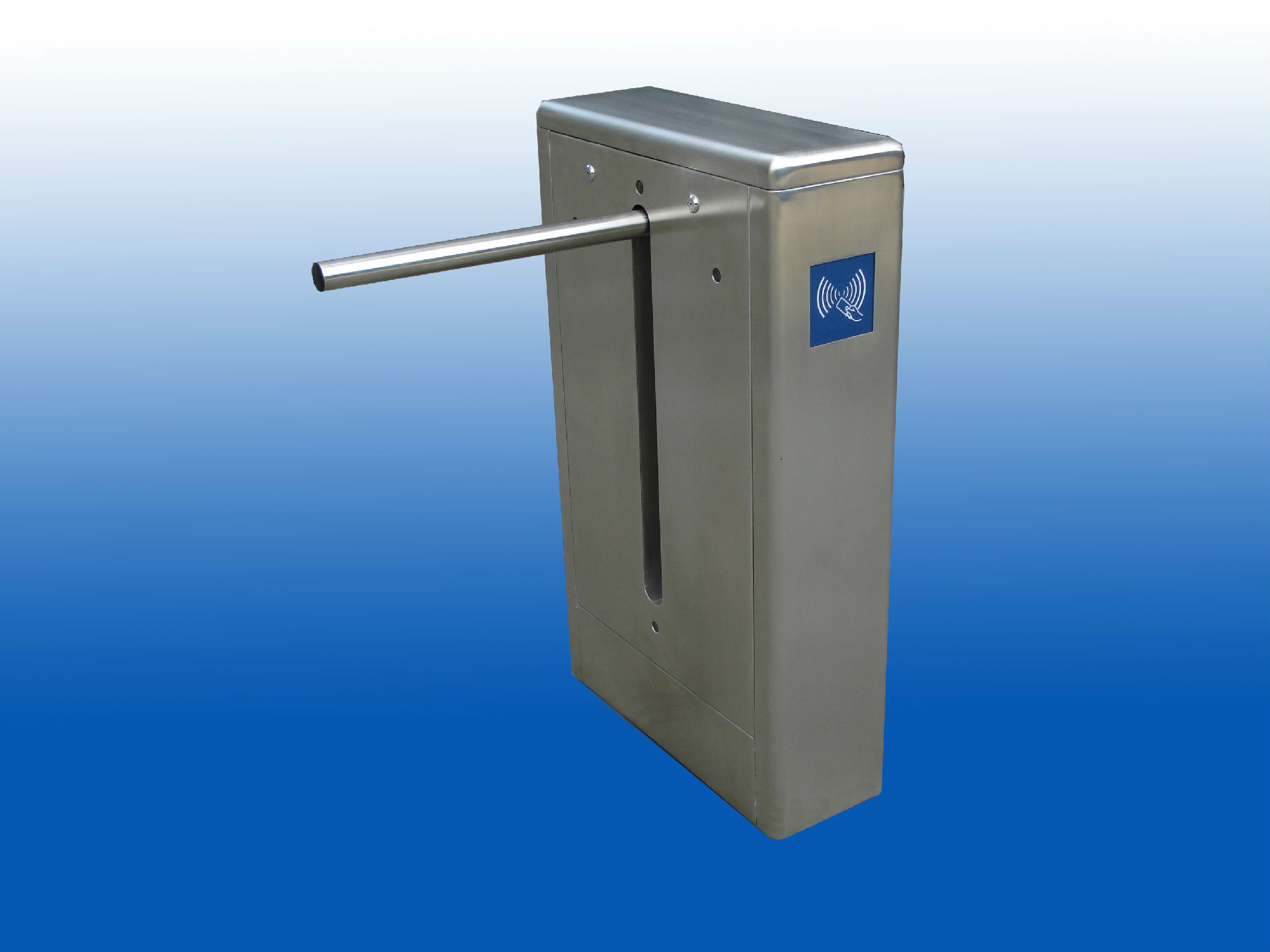 上和科技一字闸商场，写字楼。室外 防撞