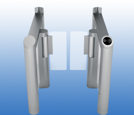 上和科技小圆柱摆闸商场，写字楼。室外 防撞