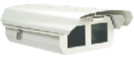 15寸室外中型双舱防护罩4215