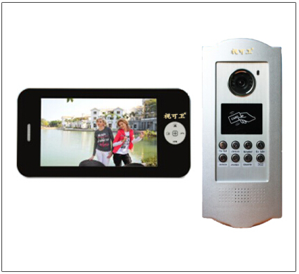 临夏别墅刷卡可视对讲门铃