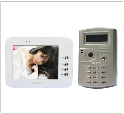 甘肃嘉峪关别墅刷卡、密码开门、考勤可视对讲门铃