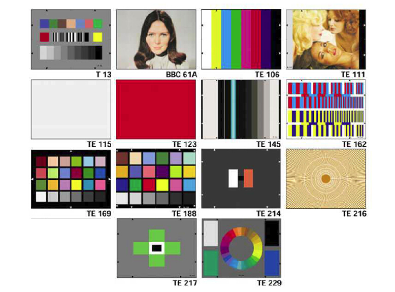 DNP标准摄像头检测卡EIAJ test chart