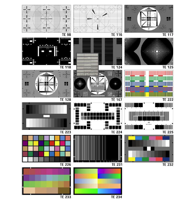 摄像头清晰度检测卡EIAJ test chart F