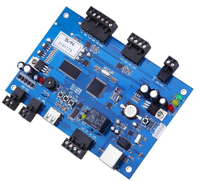 蓝本FA3010 单门双向指纹门禁控制器
