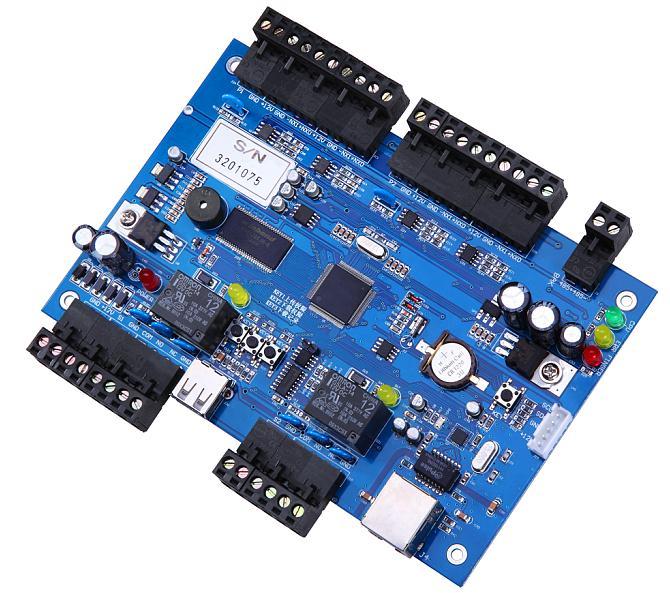 蓝本FA3020 双门双向指纹门禁控制器 FA3040四门控制器