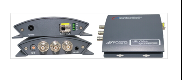 中帝威单纤YPbPr光端机、PD6373