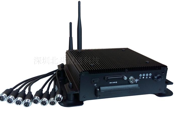 3G4G+GPS车载硬盘录像机8路4路
