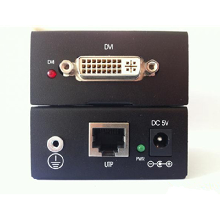 DVI双绞线传输器，60米DVI延长器