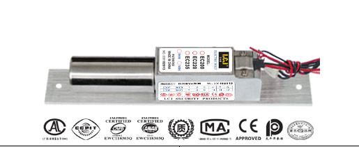 LCJ力士坚电插锁/EC200-1/通电上锁玻璃门锁