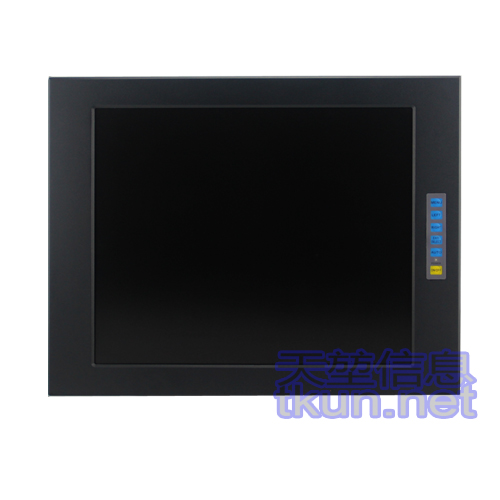 嵌入式19寸铝合金工业触摸显示器