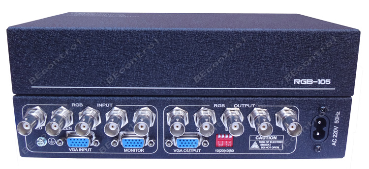 RGB-105长线驱动器 VGA转RGB放大器 延长距离可达150M