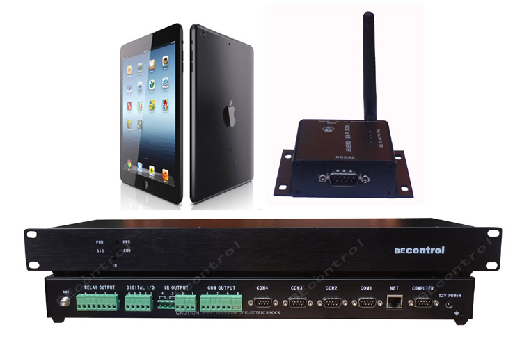 iPad可编程中央控制主机 可编程中控主机 可编程会议控制主机