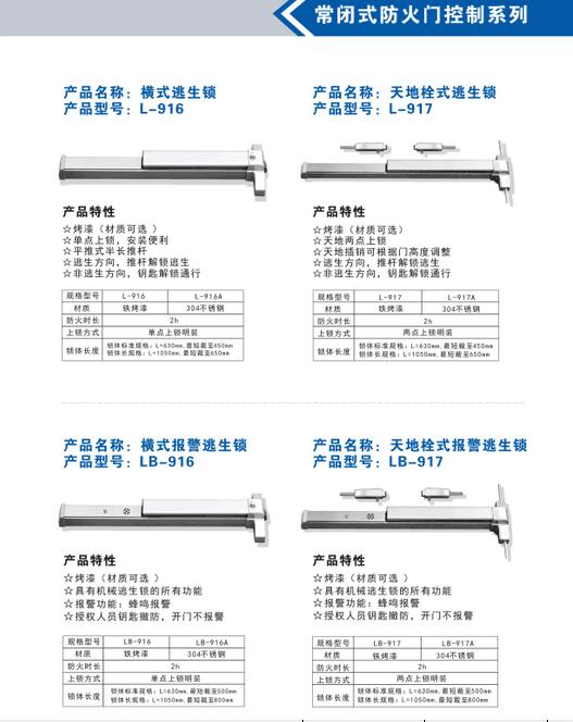 供应广州市火灾自动报警逃生锁厂家直销