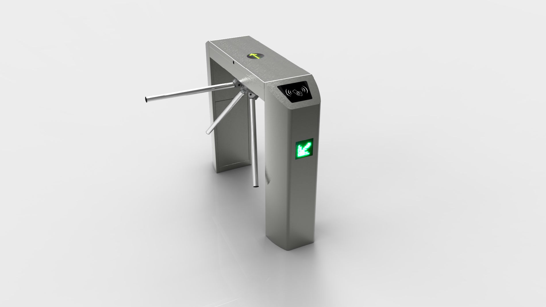 速珀瑞小区立柱三辊闸