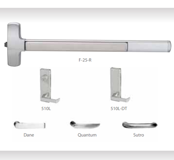 FALCON费尔肯紧急出口F25-R防火逃生锁