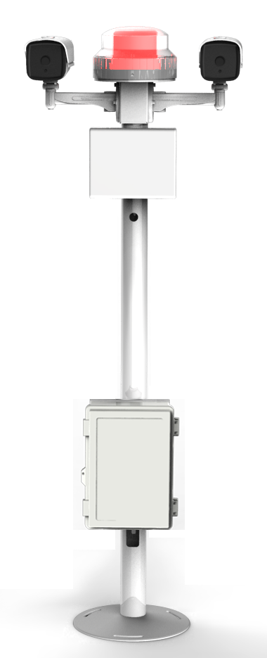 周界型雷达视频融合警戒系统