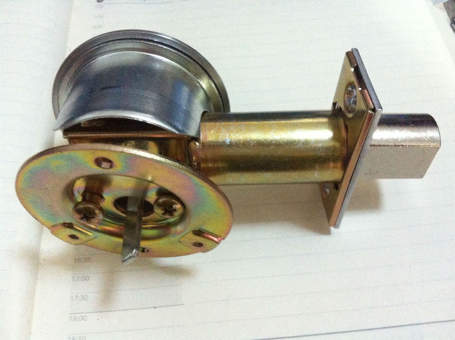 SCHLAGE西勒奇球型把手锁B663P6-626