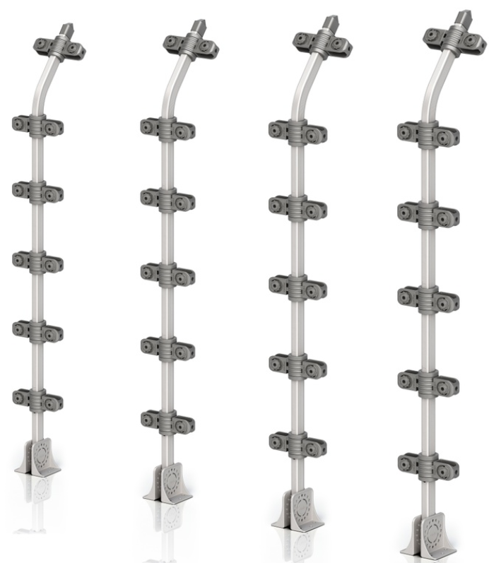 电子围栏终端杆承力杆过线杆中间杆供应