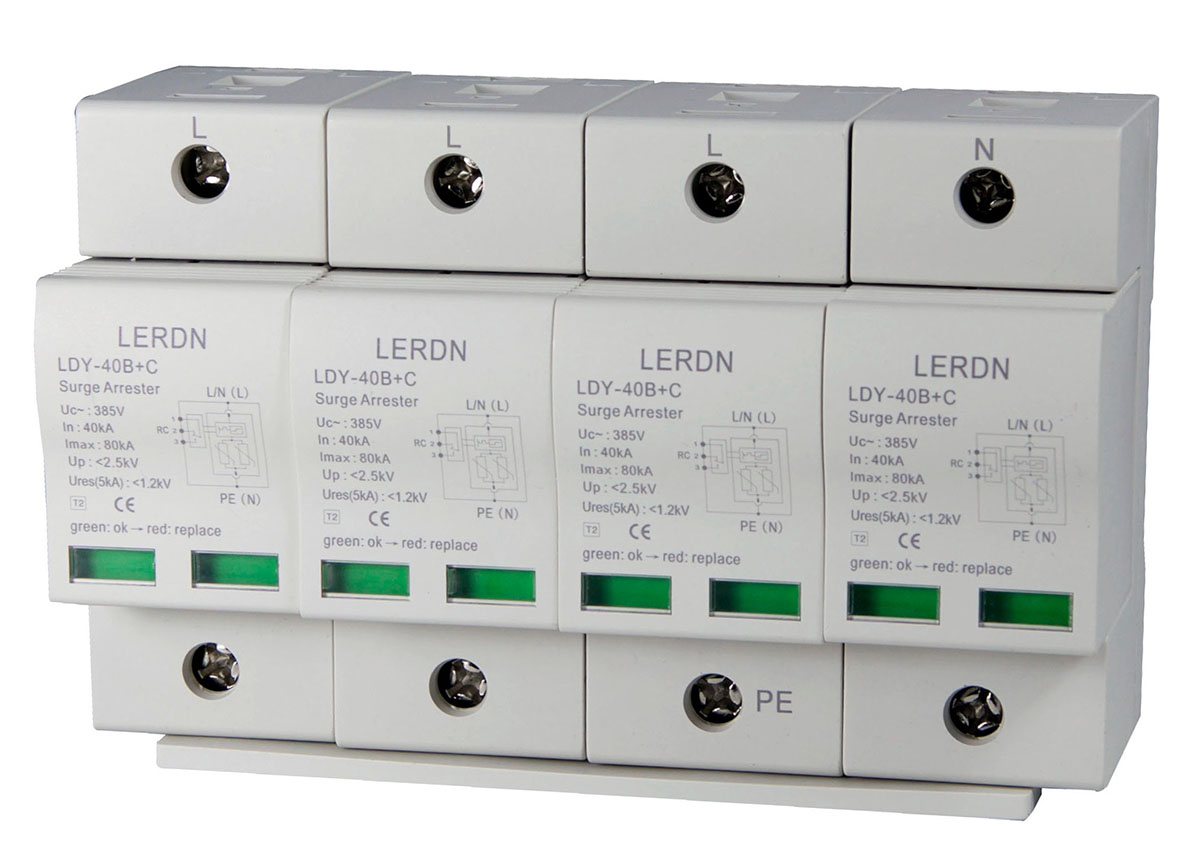 二级电源防雷器