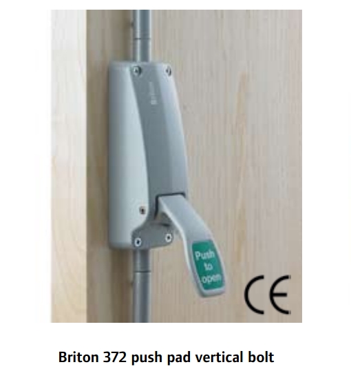 深圳供应英国Briton必腾372E明装插销式逃生锁