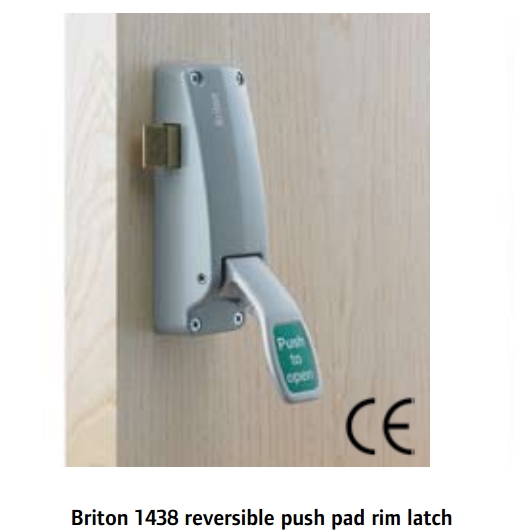 深圳Briton必腾1438E明装式逃生锁