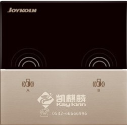 乔控智能家居—二路单底盒联动灯光控制器
