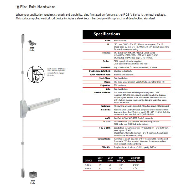 深圳供应FALCON费尔肯25-V紧急逃生锁