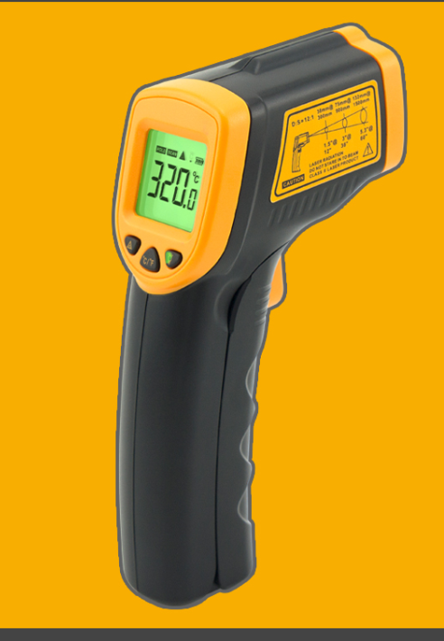 炼钢厂用红外线测温枪