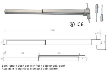 深圳恩多力N302P/S消防逃生锁厂家