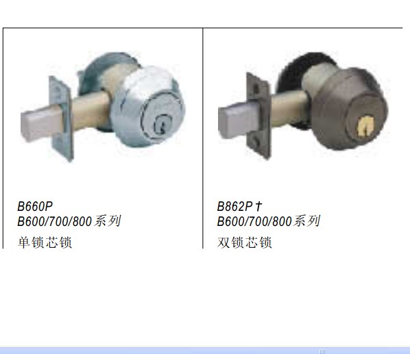 SCHLAGE西勒奇固舌锁BC600系列