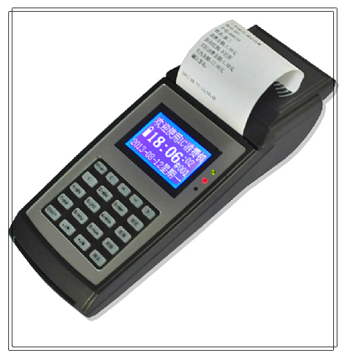 手持微打消费机、手持小票打印一体收费机、加油站收费机