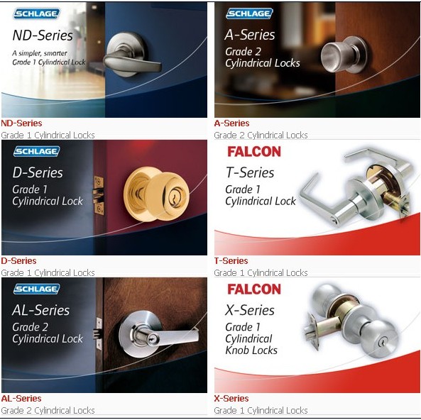 SCHLAGE西勒奇ND系列美标把手锁