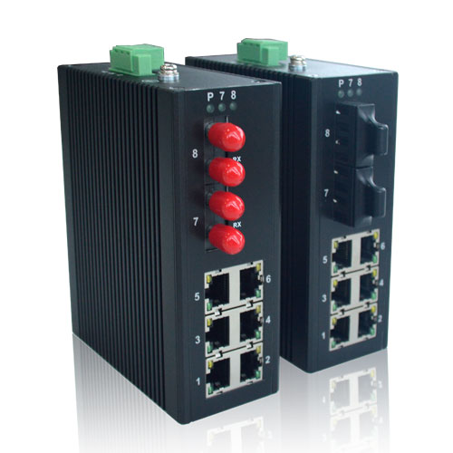 上海宽域直销非网管导轨式工业交换机系列