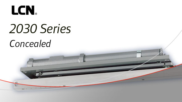 LCN隐藏式闭门器2030系列正品英格索兰五金