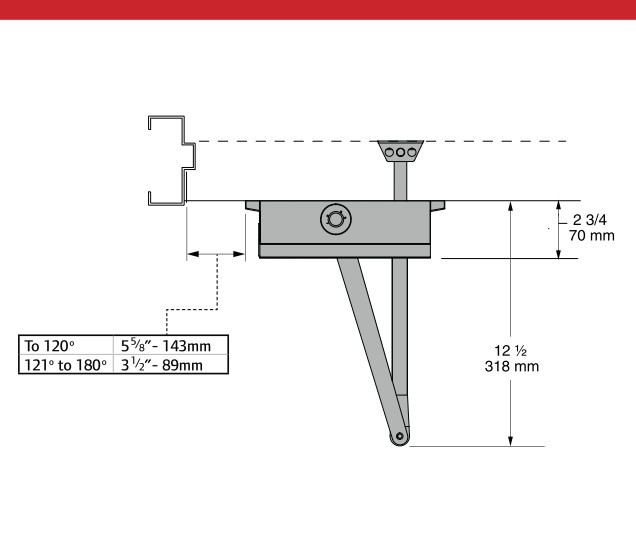美国原装FALCON 费尔肯SC61RW/PA-689闭门器