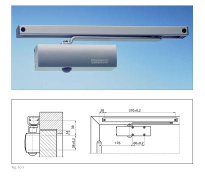 GEZE盖泽TS1500G齿轮齿条式闭门器深圳促销