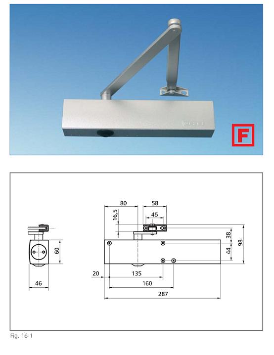 德国品牌GEZE盖泽TS4000齿轮齿条式闭门器