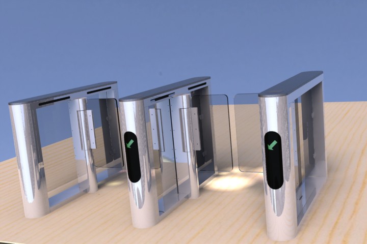 检票通道摆闸门、快速通道摆闸门、写字楼通道摆闸门