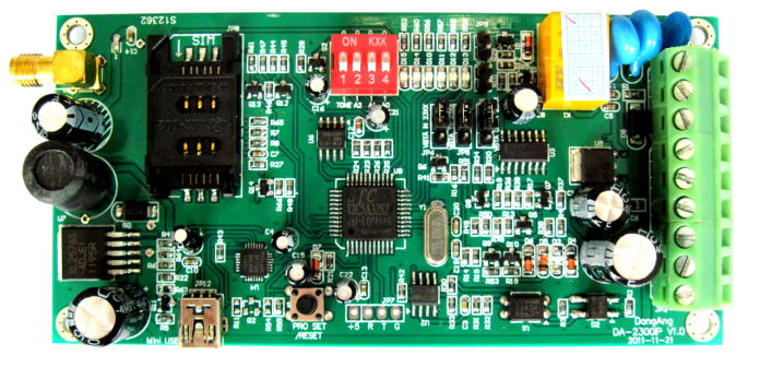 GPRS无线网络报警传输模块DA-2300IP
