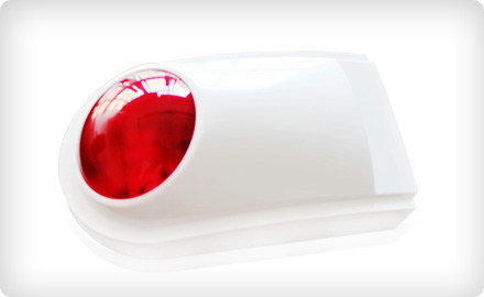 315/433频率无线声光警笛 无线声光报警器 无线高音质喇叭 闪灯