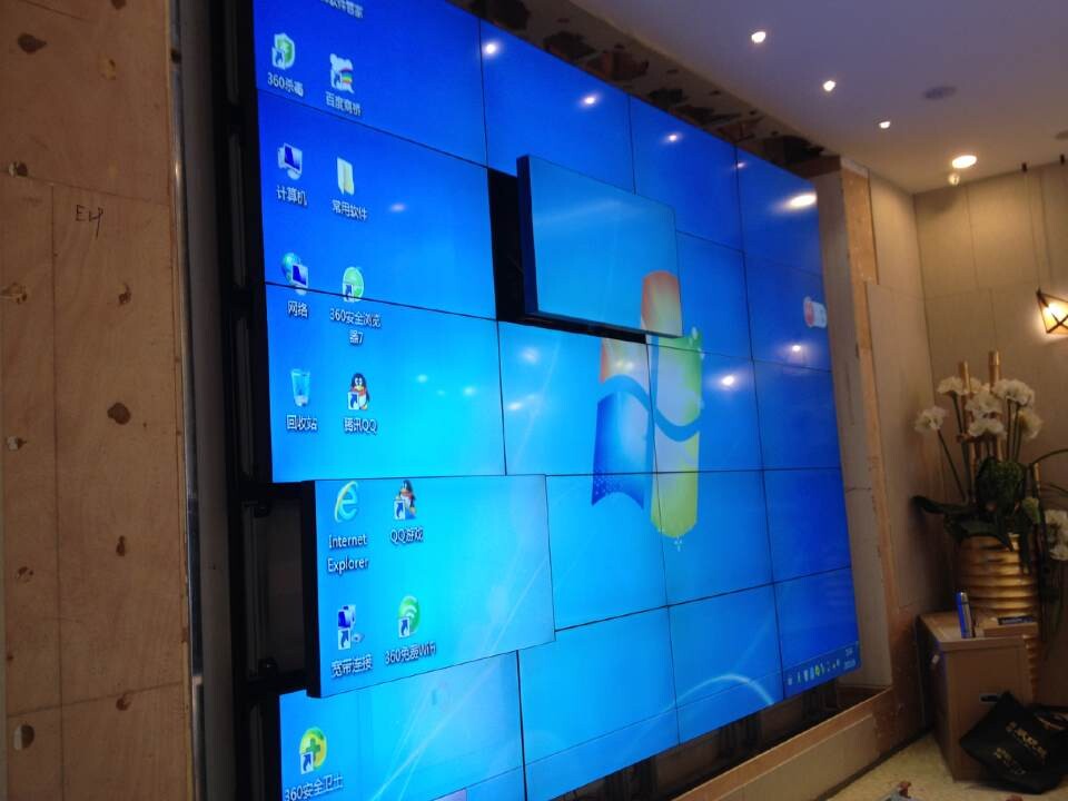 液压前维护式液晶拼接幕墙