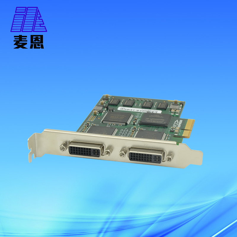 麦恩DVI200高清2路DVI采集卡1080p 会声会影采集卡直播视频采集卡
