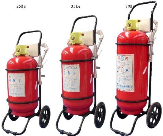 推车式干粉灭火器